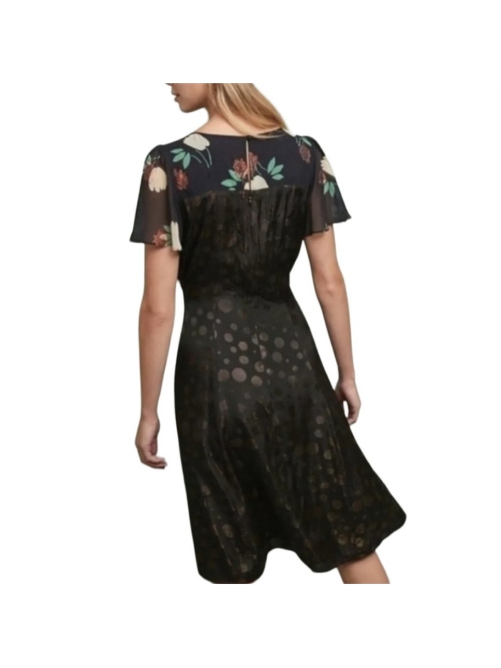 Anthropologie Moulinette Soeurs Ciao Bella Midi Dress Size 6 - Picture 2 of 9